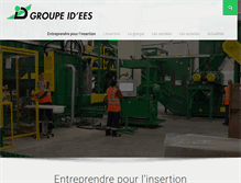 Tablet Screenshot of groupeidees.fr